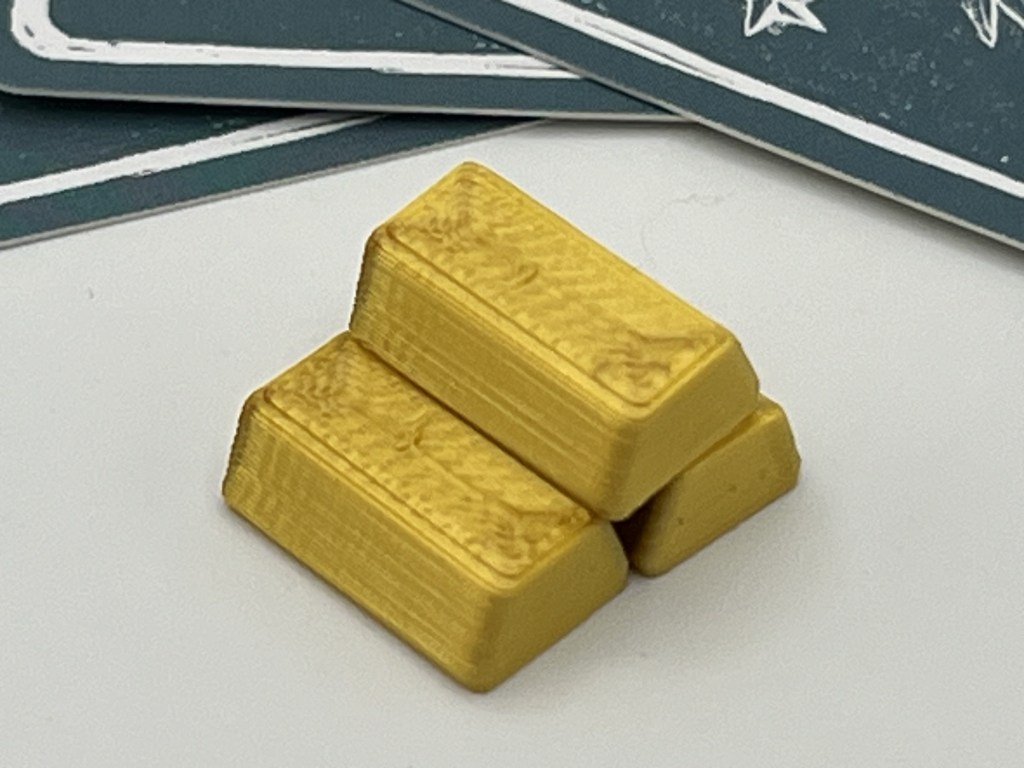 3d printed gold bars for Wyrmspan